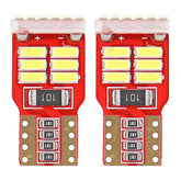 Bele LED žarnice W5W T10 z 18 diodami 4014