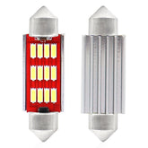 Bela LED CANBUS cevasta žarnica 41 mm