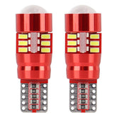 Bela LED žarnica T10 W5W s CANBUS in 27 diodami SMD 3014