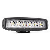 Delovna luč AWL01 s 6 LED diodami, pogled od spredaj
