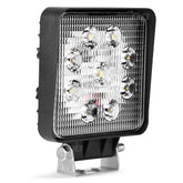 Delovna luč AWL07 z 9 LED diodami, pogled od spredaj