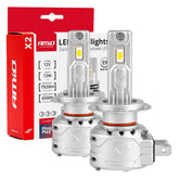 LED žarnice za žaromete H7 serije X2 s 6500K belo svetlobo