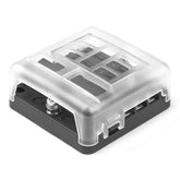 Varovalna omarica s 6 mesti za varovalke in LED indikatorjem napake