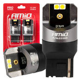 LED žarnica 7440 W21W z belo svetlobo in CANBUS