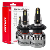 H7 LED-pærer med CANBUS og 6000K hvidt lys