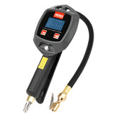 Dækpistol med digitalt manometer og LCD-display
