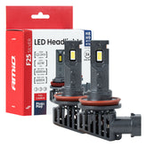 LED-pærer F25 SILVER med H8 H9 H11 H16-fatning