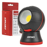 Odstranljiva LED-inspekcijska svetilka s COB LED in baterijo 2200 mAh