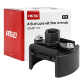 Nastavljiv ključ za oljni filter iz jekla CrV za oljne filtre 60–80 mm