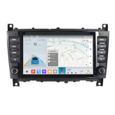 Mercedes-Benz W203 itd. - 8" radio z Apple CarPlay in Android Auto – Carmediaeurope.com