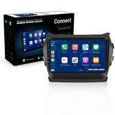 Hyundai IX45 13-17 - 9" radio z Apple CarPlay in Android Auto