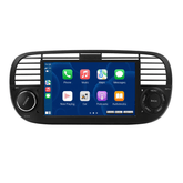 Fiat 500 07-15 - 7" radio z Apple CarPlay in Android Auto