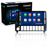 Audi 100 - 9" radio z Apple CarPlay in Android Auto