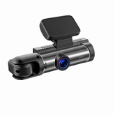 Dual dashcam z zaslonom – sprednja & notranja kamera (1080p, nočni vid, 360°)