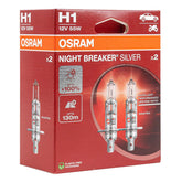 Osram H1 NIGHT BREAKER SILVER halogenska žarnica 12 V 55 W