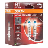 Osram H1 Night Breaker Unlimited halogenski žarnici 12 V 55 W, 2 kosa.