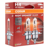 Osram H4 Night Breaker Silver halogenske žarnice 12V, 2 kosa.
