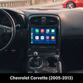 <h2>Chevrolet Corvette 2004-2013 radio 9\" z Apple CarPlay in Android Auto</h2>