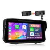 6,86-palčni zaslon za motor z Apple CarPlay, Android Auto, AirPlay in TPMS