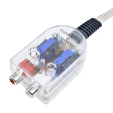 2-kanalni High to Low pretvornik – RCA Line Output Adapter za avtoradio