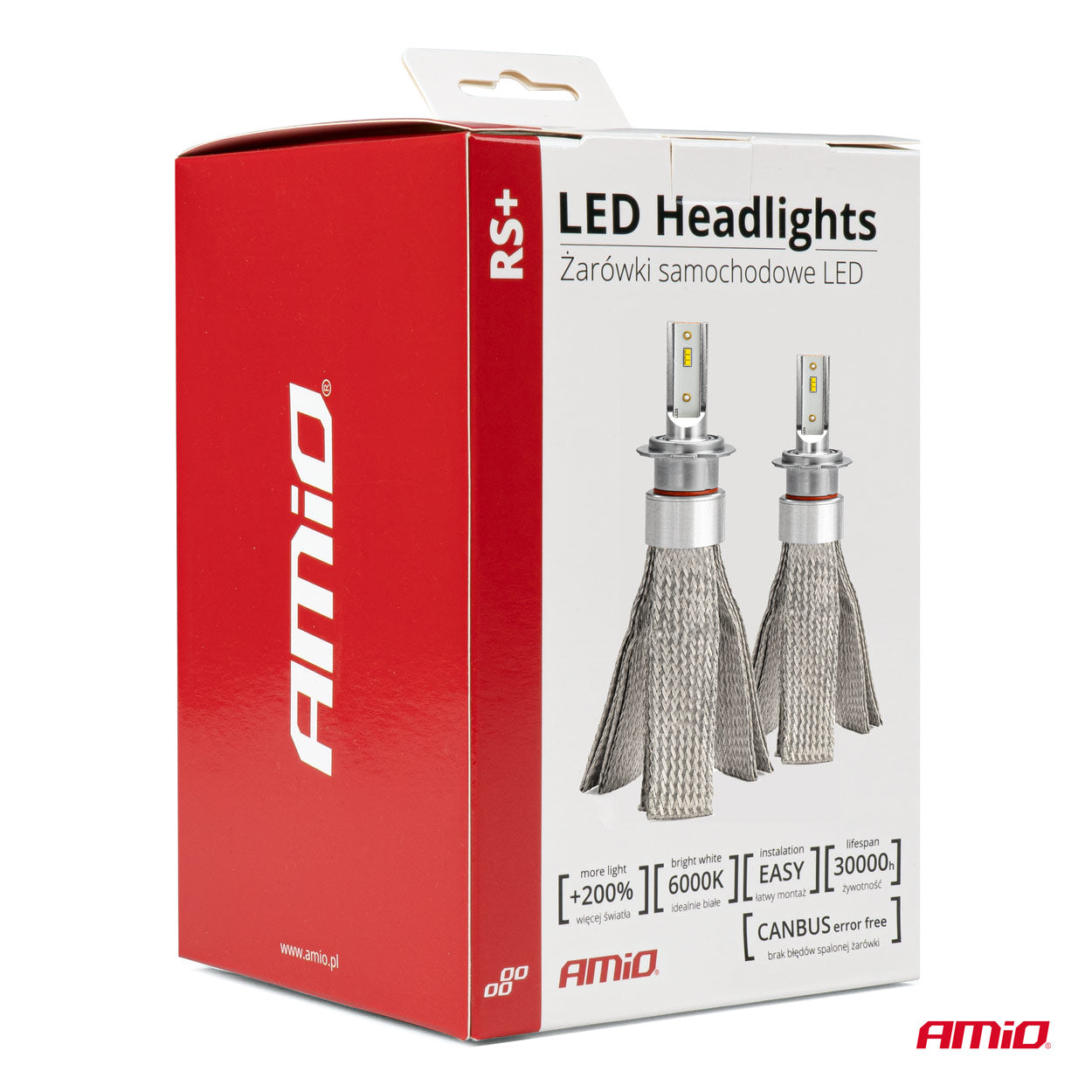 H4 LED-forlygter RS+ produktvisning