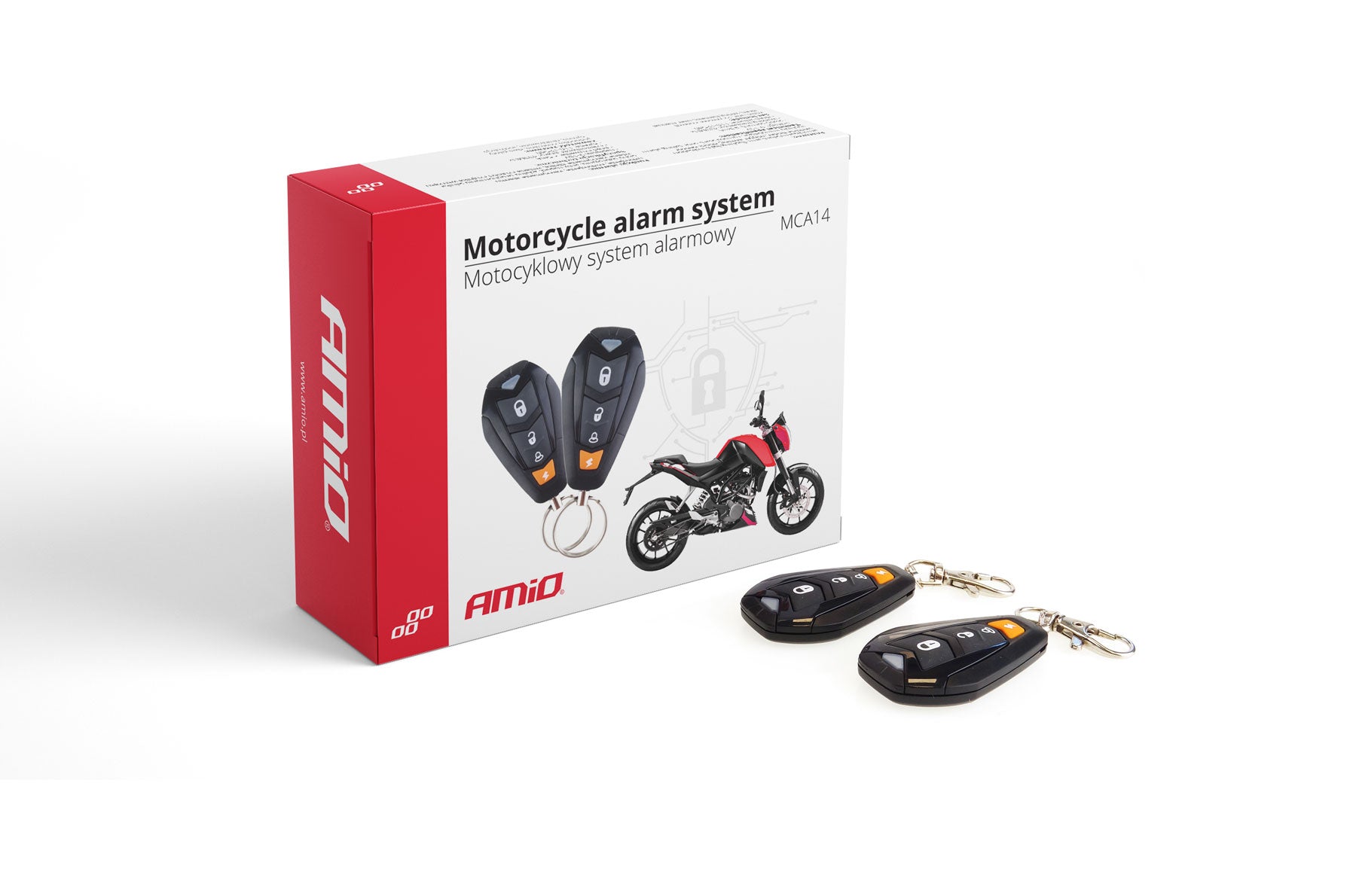 Motoristični alarm MCA14 z dvema daljinskima upravljalnikoma