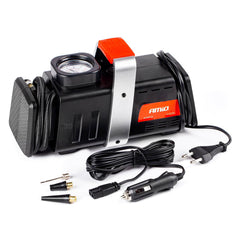 12 V/230 V avtomobilski kompresor z manometrom
