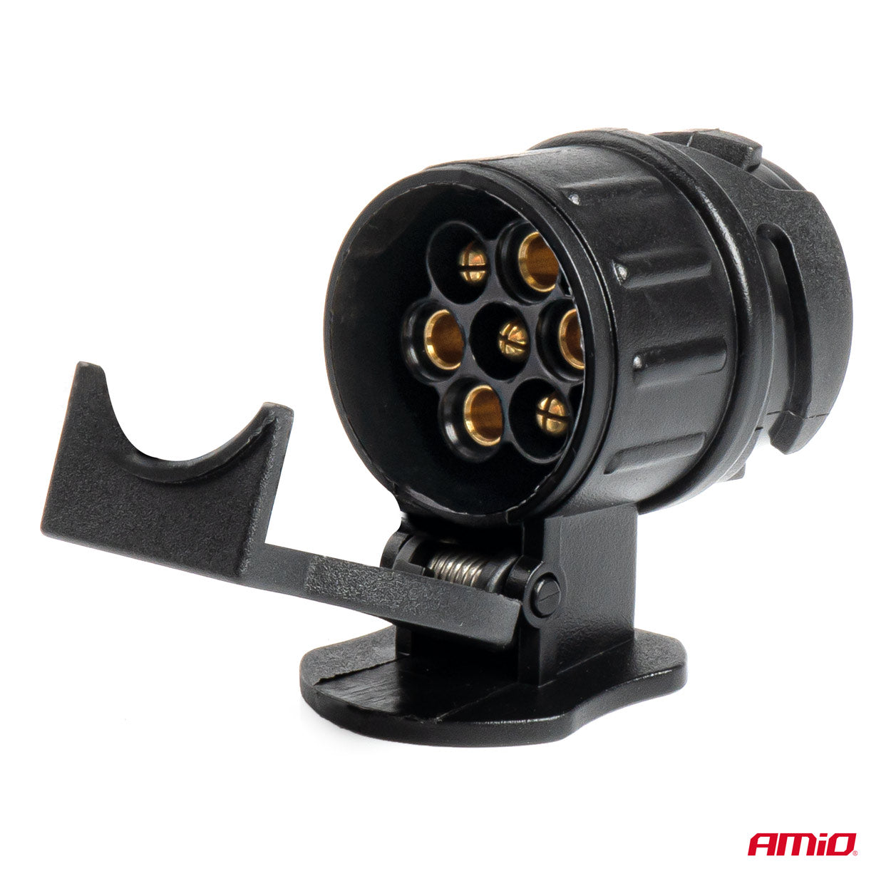 Traileradapter 13/7 med 7-polet udgang og plastklap