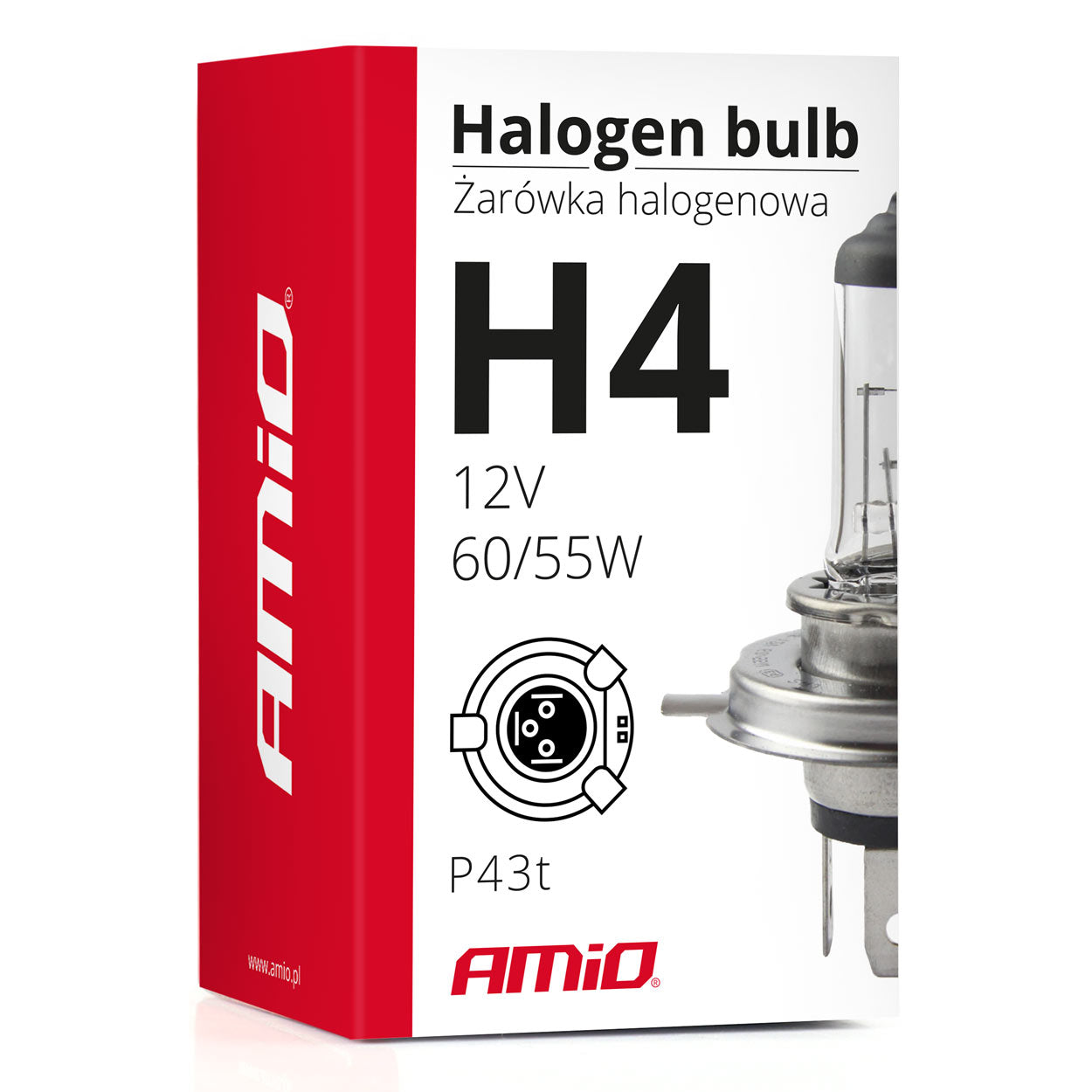 H4 halogenska žarnica z odobritvijo E8