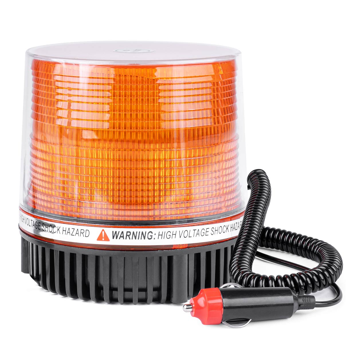 LED opozorilna luč z oranžno utripalko in magnetom