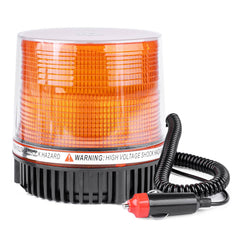LED opozorilna luč z oranžno utripalko in magnetom
