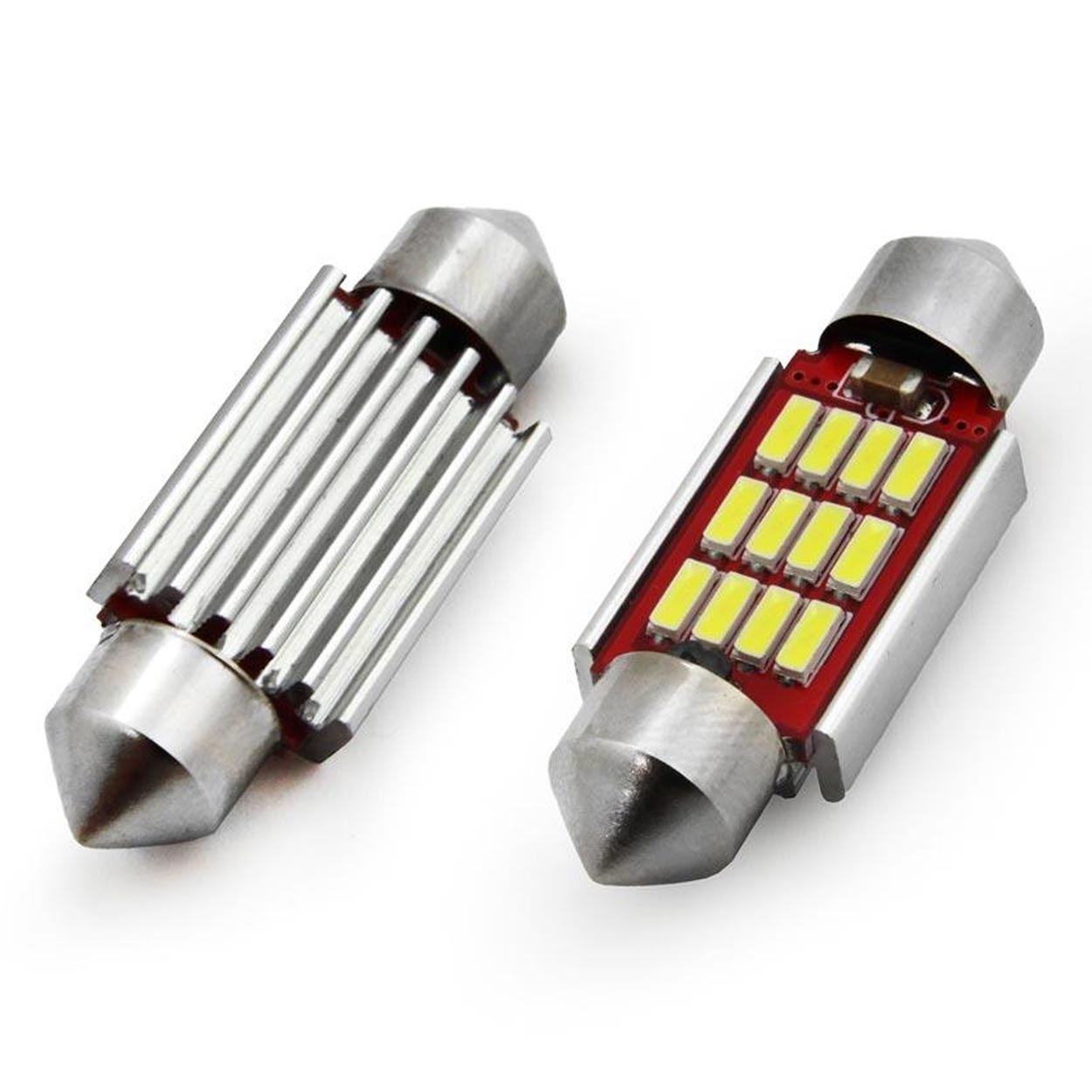 36 mm LED-festoonpære med 12 x 4014 SMD