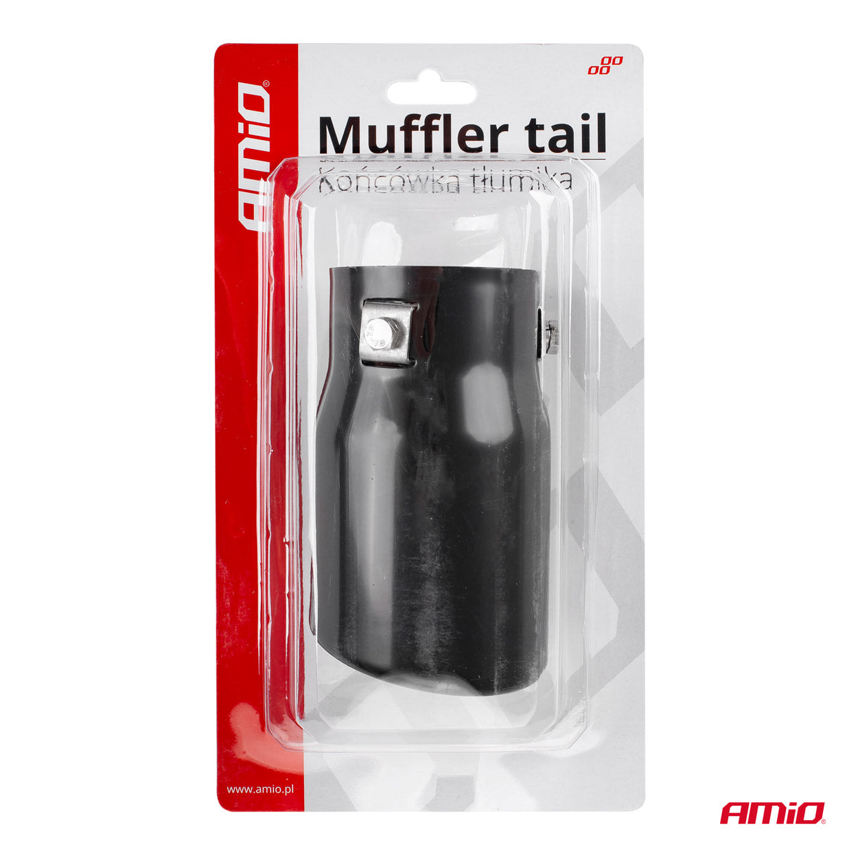 Udstødningsspids MT 017B set bagfra