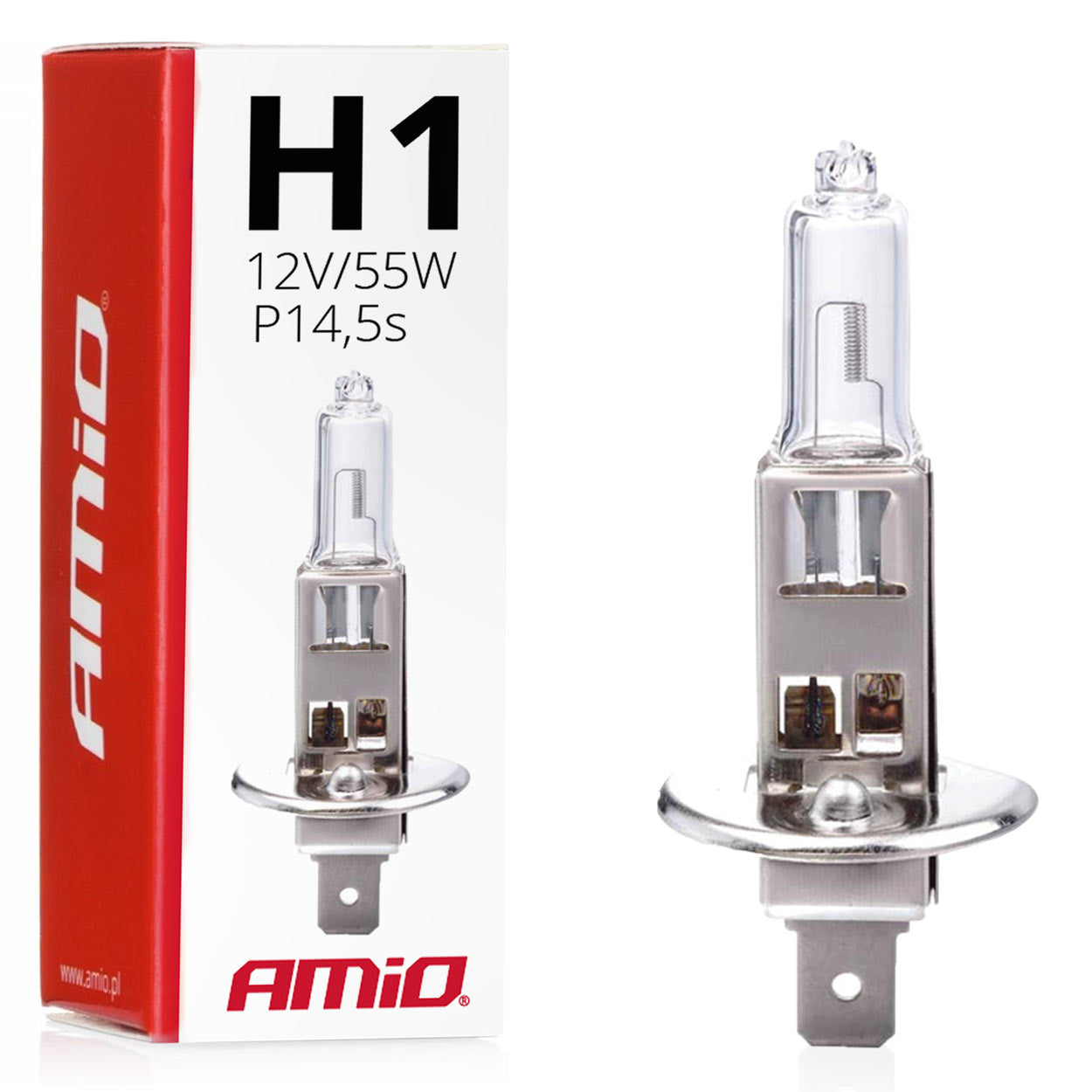 Prozorna halogenska žarnica H1 12 V 55 W