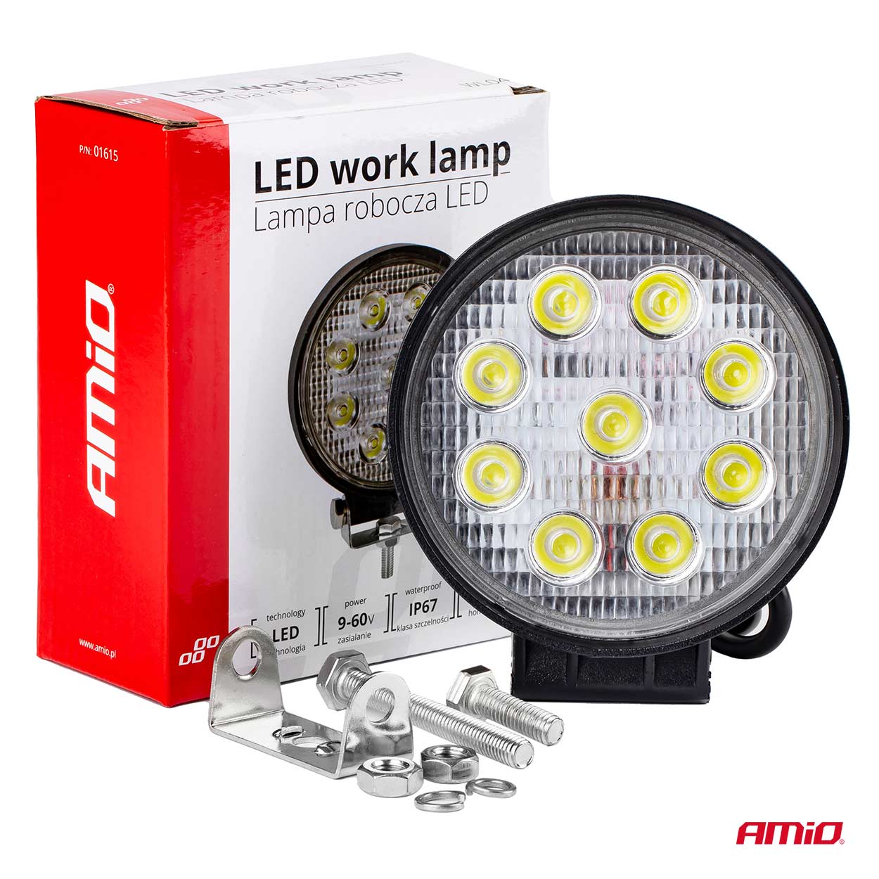Delovna luč AWL04 z 9 LED