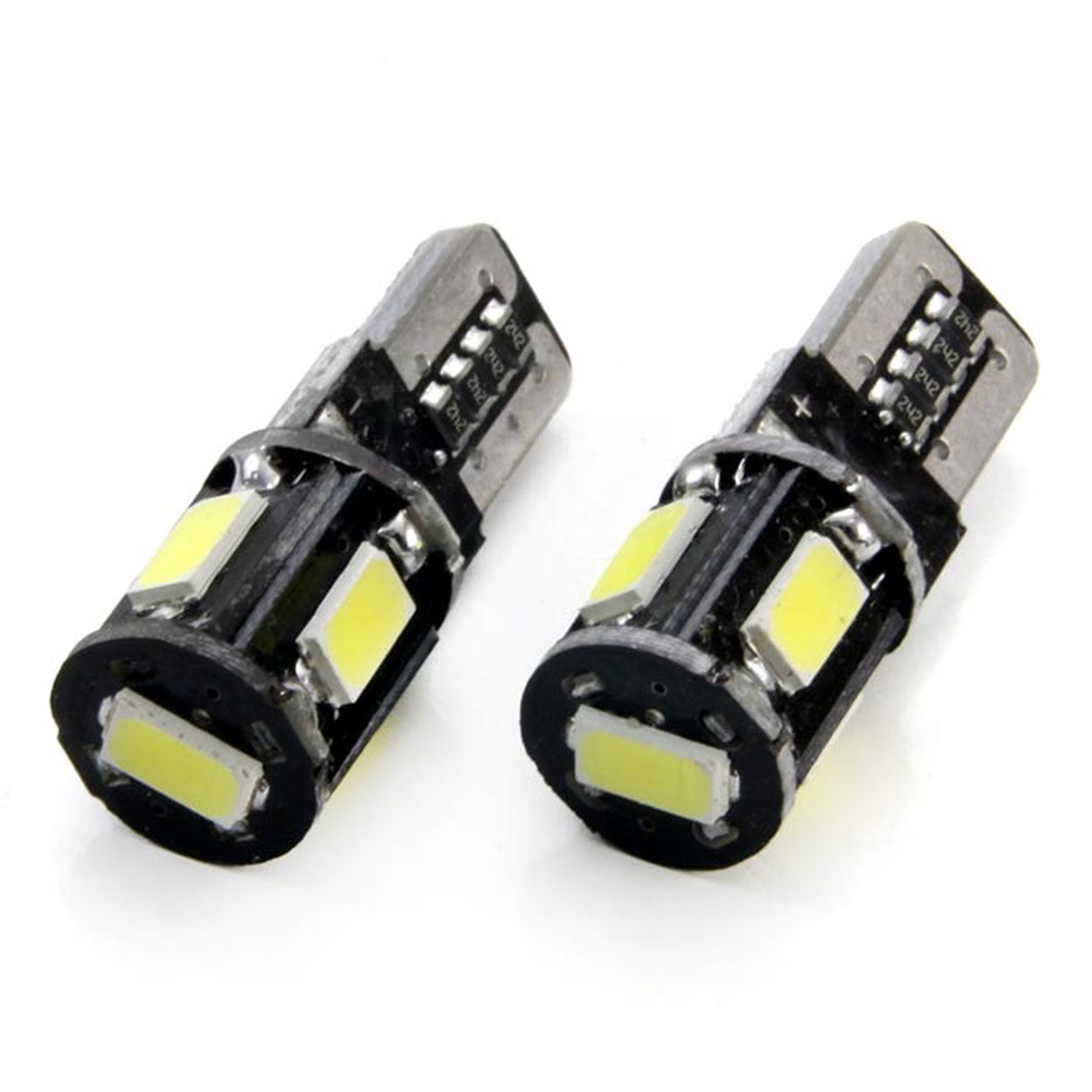 LED žarnica s podnožjem T10 W5W in 5 diodami SMD