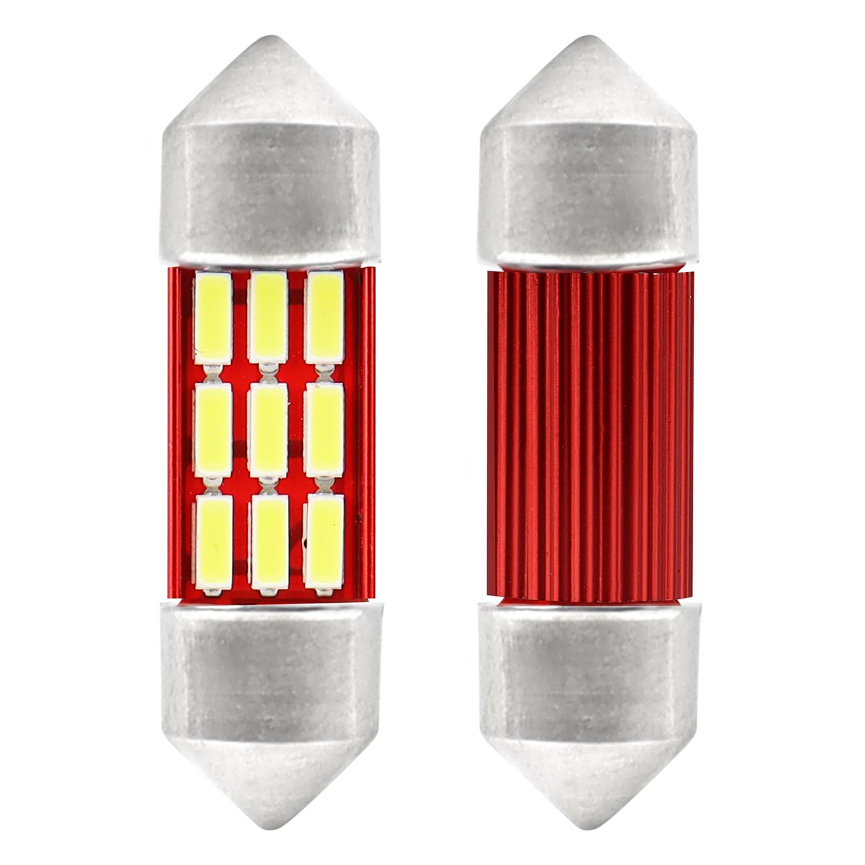LED CANBUS cevasta žarnica 31 mm z 12 LED diodami