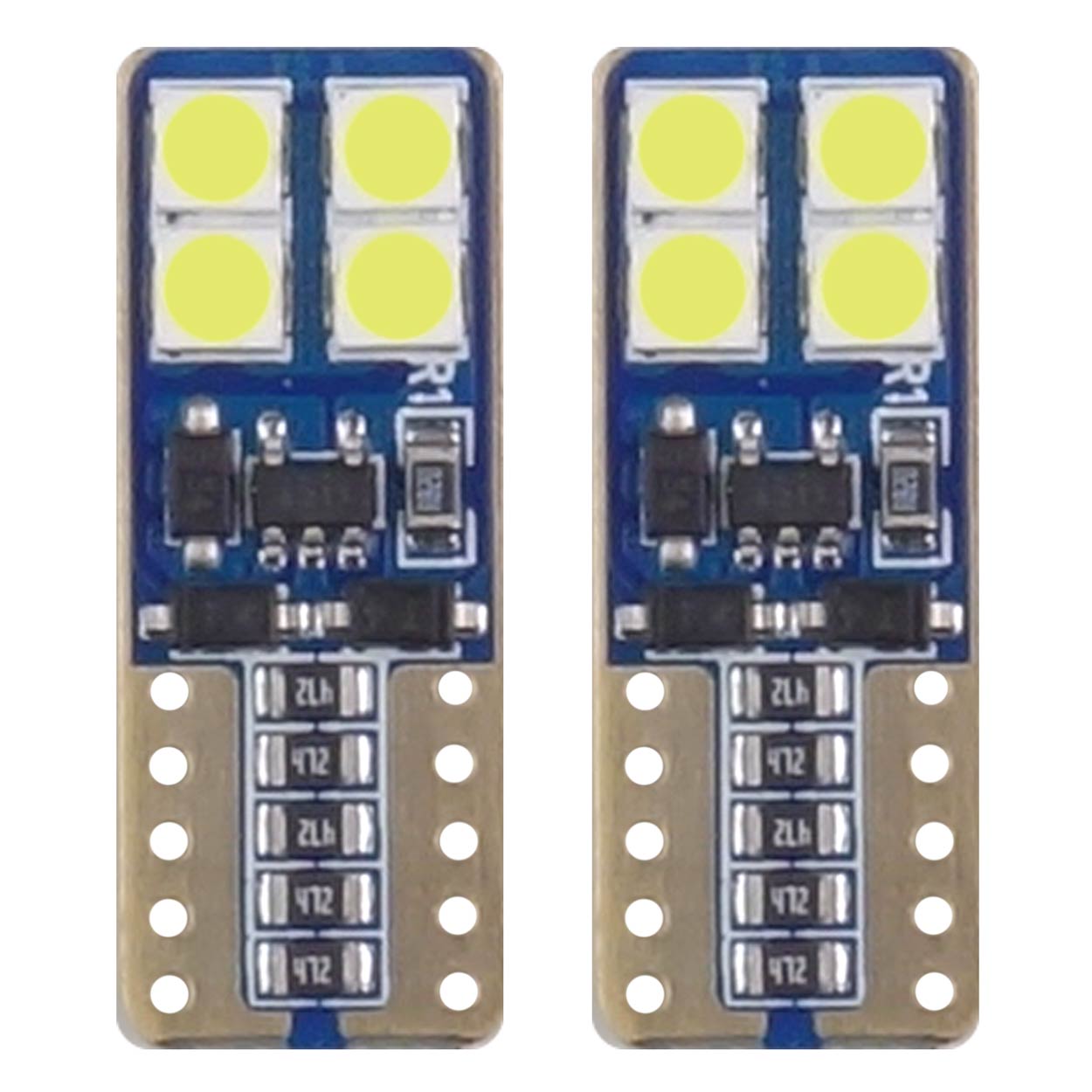 LED-pære T10 W5W med CANBUS og hvidt lys