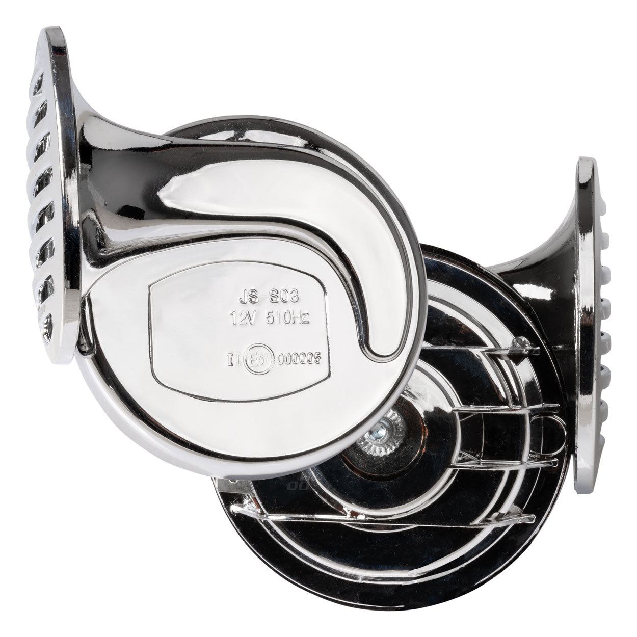 Kromirana hupa 12 V, 2 kosa, CHR-01