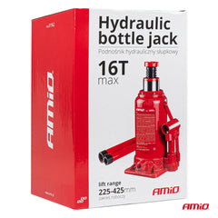 Hydraulisk flaske-donkraft set fra siden