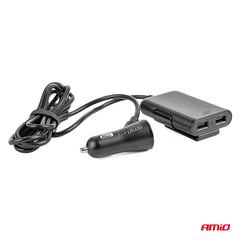 USB-biloplader til 12-24 V køretøjer