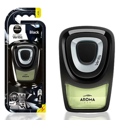 Aroma Car Ventis Black osvežilec zraka za prezračevalno režo v avtomobilu