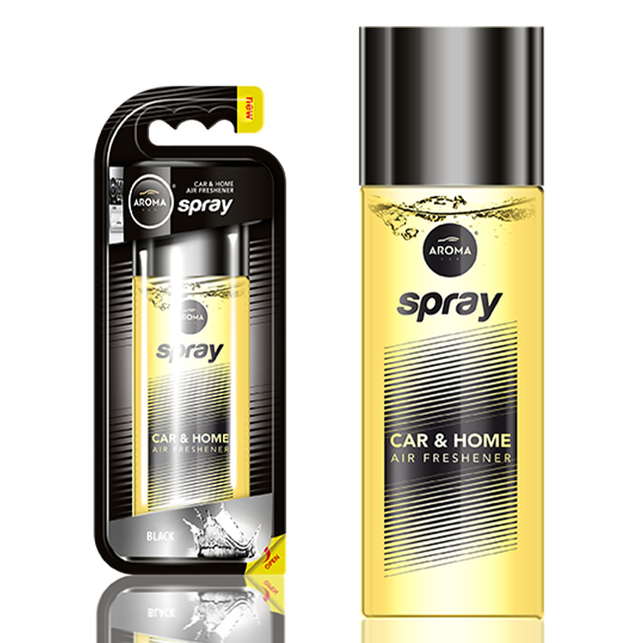 Aroma Spray Black – dišava za avto v steklenički z razpršilcem