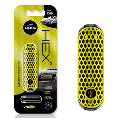 Aroma Car Fancy Shapes Polymer Hex Vanilla bilduft