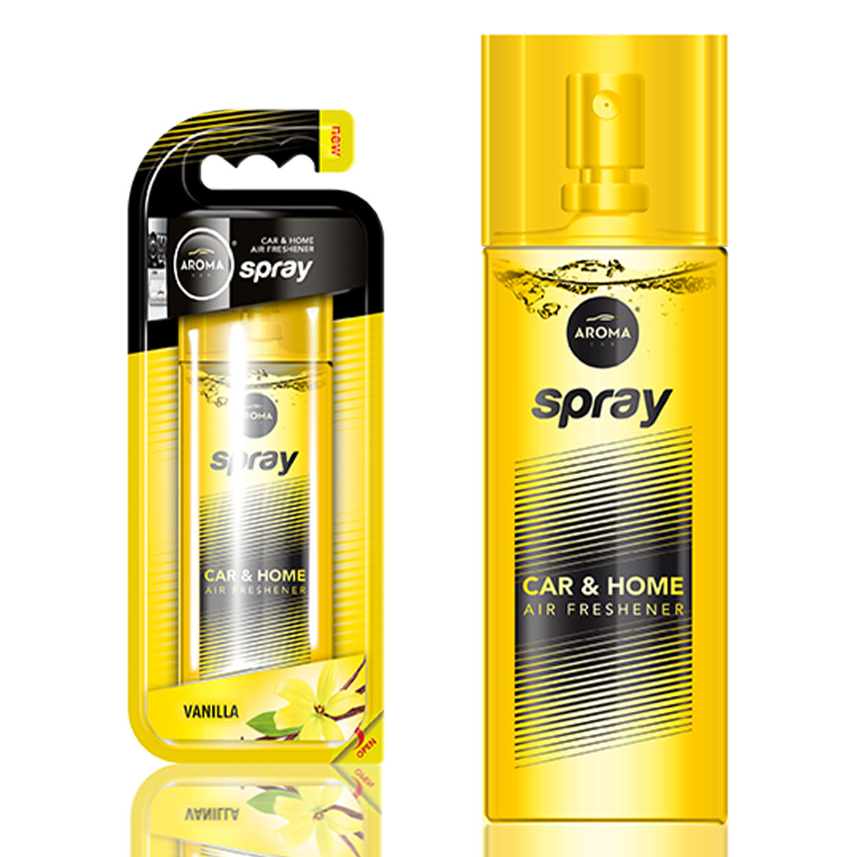 Aroma Car osvežilec zraka za avto z vonjem vanilje v 50 ml razpršilki