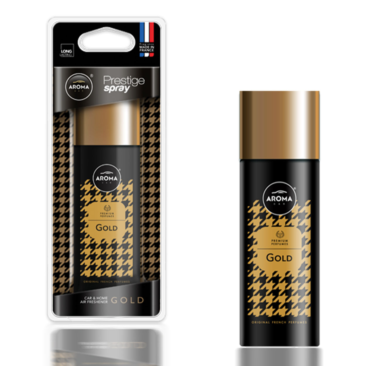 Aroma Car Prestige Spray Gold osvežilec zraka za avto v pršilu, 50 ml