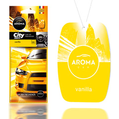 Aroma Car City Card osvežilec zraka za avto z vonjem vanilje