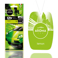 AROMA CAR CITY CARD Lemon osvežilec zraka za avto