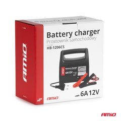 Batterilader med overbelastningsbeskyttelse