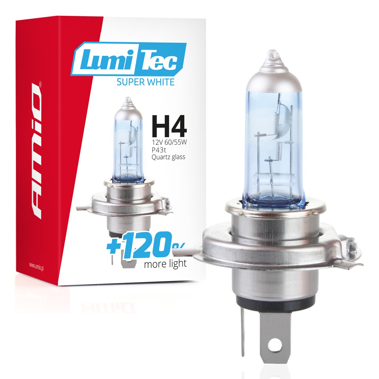 LumiTec Super White H4 halogenpære